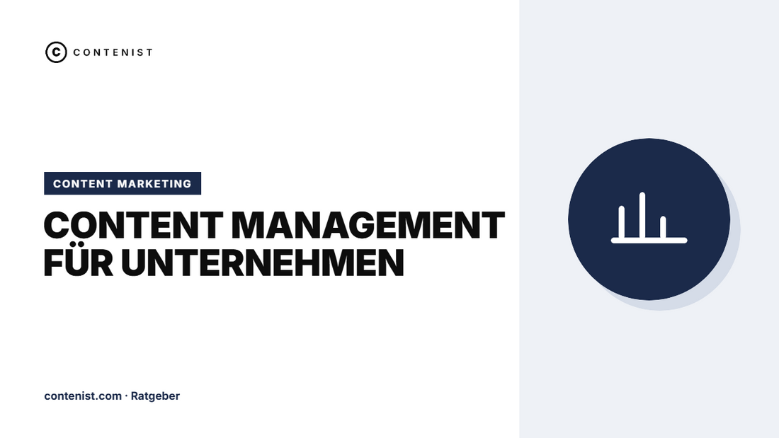 Beitragsbild: Content Management für Unternehmen