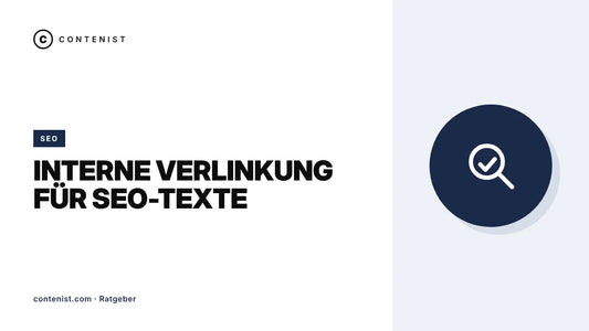 Beitragsbild: Interne Verlinkung für SEO-Texte