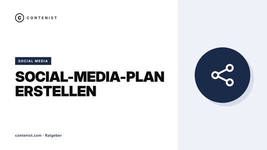Beitragsbild: Social-Media-Plan erstellen