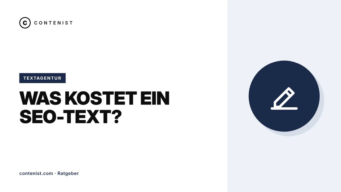 Beitragsbild: Was kostet ein SEO-Text?