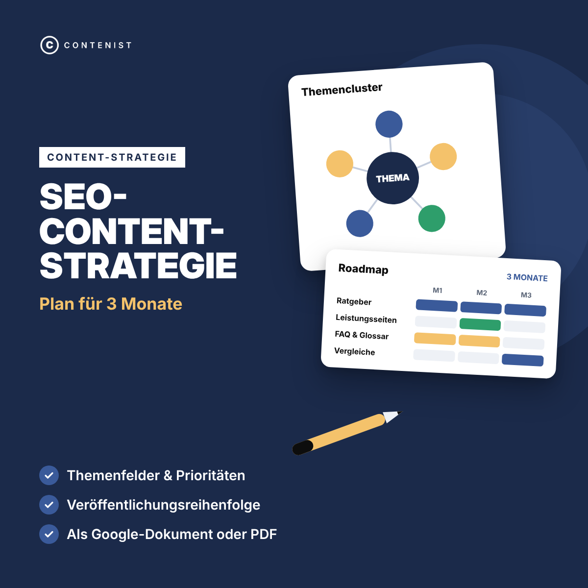 Produktbild SEO-Content-Strategie: Plan für 3 Monate